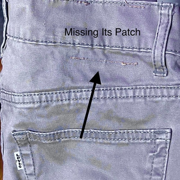 Levi’s Boys 511 Slim Performance Chino Pant Gray Size 18 Reg 29/29 - Picture 9 of 9